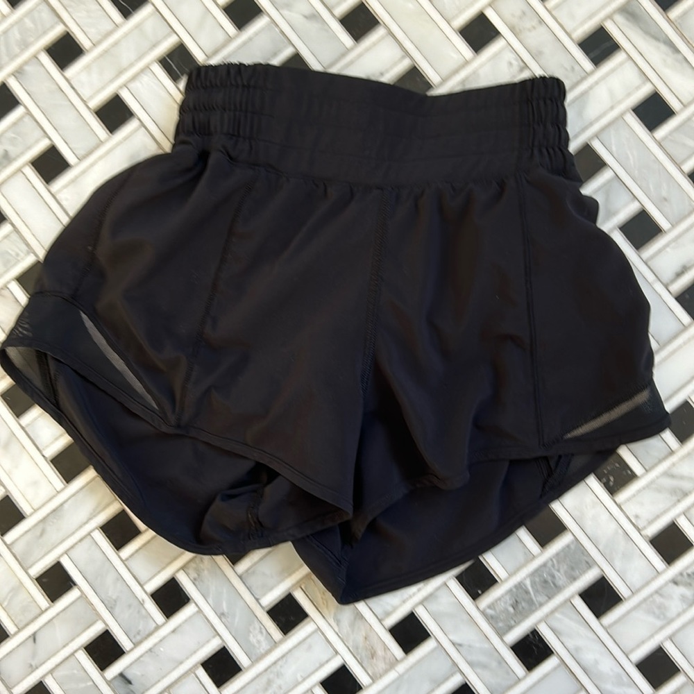 Brand new, never worn black lululemon shorts